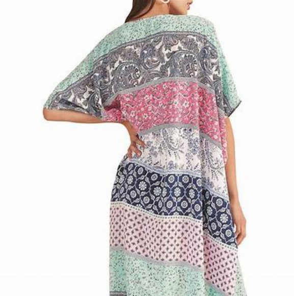 TIGERLILY Noelani Silk Longline Kimono Duster NWT RRP$299 - Picture 13 of 16